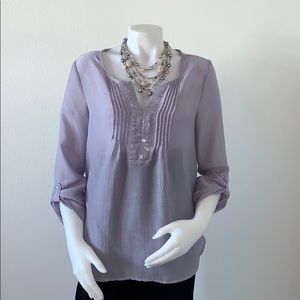 Express sequined Top